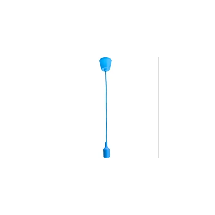E27 - Deckenlampenfassung - Fassung - Silikonseil - 90cm