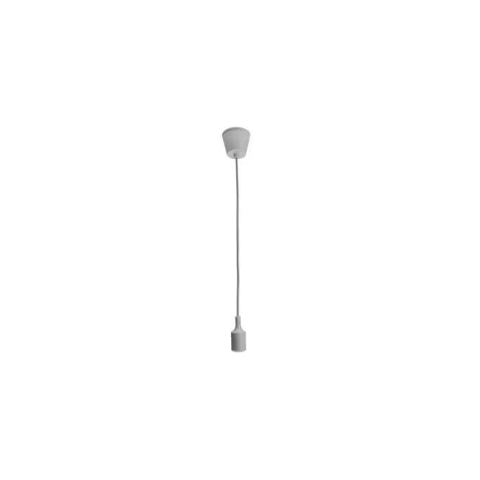 E27 - ceiling lamp holder - socket - silicone rope - 90cmLighting fittings