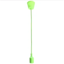 E27 - Deckenlampenfassung - Fassung - Silikonseil - 90cm