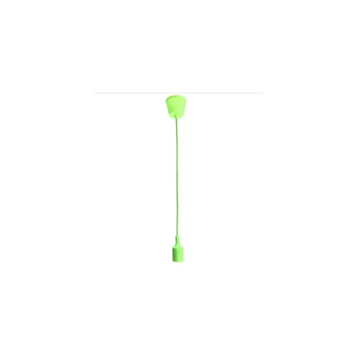 E27 - Deckenlampenfassung - Fassung - Silikonseil - 90cm