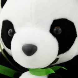 Panda-Mutter mit Baby-Panda - Plüschtier - 25 cm