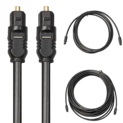 Toslink - digitales Audio-/Glasfaserkabel - 1m - 2m - 3m - 5m - 10m