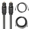 Toslink - digitales Audio-/Glasfaserkabel - 1m - 2m - 3m - 5m - 10m