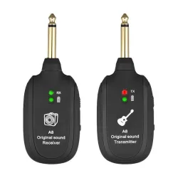 M MBAT - wireless guitar system - built-in battery - 99 channels - transmitter / receiverGuitars