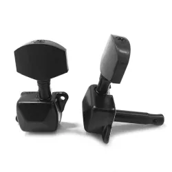 Guitar string tuning pegs - metal - semi-closed button headsGuitars