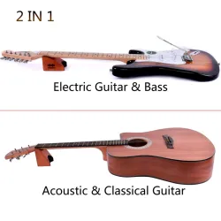 2 in 1 Gitarren-Nackenstütze - Halter / Stütze