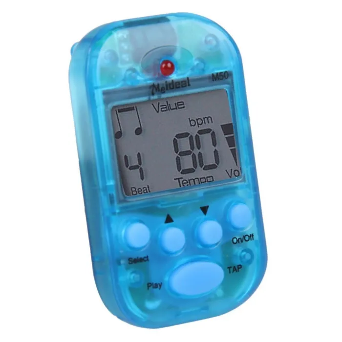 Mini professionelles Metronom - digitaler LCD-Clip - für Gitarre / Klavier / Violine
