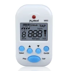 Mini professionelles Metronom - digitaler LCD-Clip - für Gitarre / Klavier / Violine