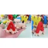 Mini wooden train with alphabet - educational toyWooden