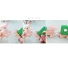 Mini wooden train with alphabet - educational toyWooden