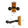 Gitarrenaufhänger - Haken - verstellbar - Wandmontage