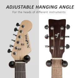 Gitarrenaufhänger - Haken - verstellbar - Wandmontage