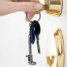 Schlüsselanhänger mit Mini-Messschieber