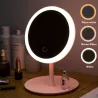Schminkspiegel - LED-Licht - verstellbar - Touch-Steuerung - Dimmer - USB