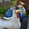 Lustiges Huhn / Henne - Garten / Rasendekoration - Harz