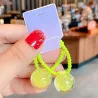 Hair elastics - with starry ball - 2 piecesHair clips