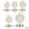 LED ceiling light - recessed round lamp - 5W / 9W / 12W / 15W / 18W - AC 220V-240V - 1 pieceCeiling lights