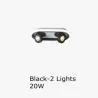 Moderne LED Deckenleuchte - dimmbar - drehbar