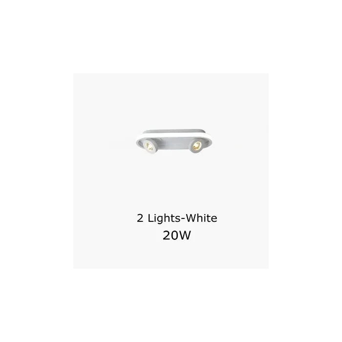 Moderne LED Deckenleuchte - dimmbar - drehbar