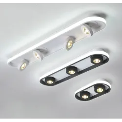 Moderne LED Deckenleuchte - dimmbar - drehbar