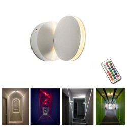 Decken-/Wandleuchte - RGB - LED - dimmbar - drehbar