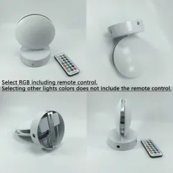 Ceiling / wall lamp - RGB - LED - dimmable - rotatableCeiling lights