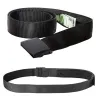 Anti theft belt - with hidden zipper - unisex - 120cmBelts