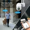 Drahtlose Überwachungskamera - 1080P - PTZ IP - HD - Wifi - Outdoor - CCTV - Überwachung