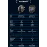 Professional welding helmet - auto darkening - adjustable - ADL-MA900VL-E - with LED lightHelmets