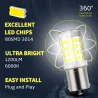1156 BA15S / 1157 BAY15D P21/5W LED - Ersatzlicht - R5W R10W - Abbiegelicht