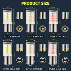 1156 BA15S / 1157 BAY15D P21/5W LED - Ersatzlicht - R5W R10W - Abbiegelicht