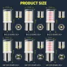 1156 BA15S / 1157 BAY15D P21/5W LED - Ersatzlicht - R5W R10W - Abbiegelicht