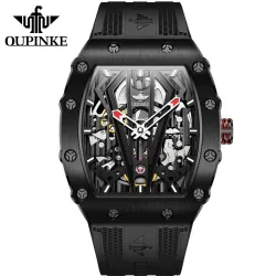 OUPINKE - luxuriöse Herrenuhr - Automatik - wasserdicht - leuchtendes Saphirglas