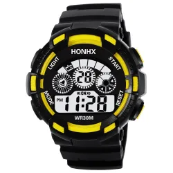 HONHX - Militär-Digital-Herrenuhr - LED - wasserdicht