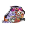 Automatisch verdunkelnder Solar-Schweißhelm - Clown