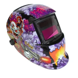 Automatisch verdunkelnder Solar-Schweißhelm - Clown