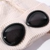 Warme Winterstrickmütze - mit Brille - Ohren-/Mundschutz