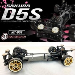 3RACING Sakura D5S MR - Bausatz - 1/10 - Fernbedienung - RC-Autorahmenmodell