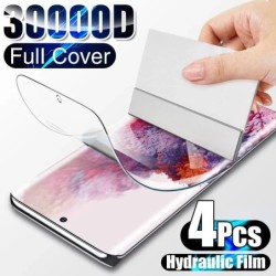 Hydrogel film - screen protector - for Samsung Galaxy S10 S20 S9 S8 S21 Plus Ultra Note - 4 piecesScreen Protectors