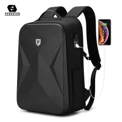 Modischer Rucksack - wasserdicht - diebstahlsicher - USB-Ladeanschluss - für 17,3-Zoll-Laptop