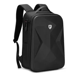 Modischer Rucksack - wasserdicht - diebstahlsicher - USB-Ladeanschluss - für 17,3-Zoll-Laptop