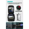Modischer Rucksack - wasserdicht - diebstahlsicher - USB-Ladeanschluss - für 17,3-Zoll-Laptop