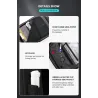 Modischer Rucksack - wasserdicht - diebstahlsicher - USB-Ladeanschluss - für 17,3-Zoll-Laptop