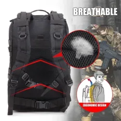 Militärischer taktischer Rucksack - wasserdicht - großes Fassungsvermögen - 30L - 50L