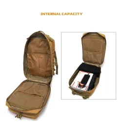 Militärischer taktischer Rucksack - wasserdicht - großes Fassungsvermögen - 30L - 50L