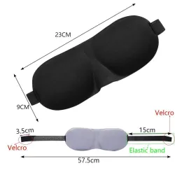 Schlafmaske - 3D Weichschaum - Augenmaske