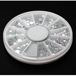 Acrylic rhinestones - multi-sized - for nails decorationNails