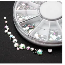 Acrylic rhinestones - multi-sized - for nails decorationNails