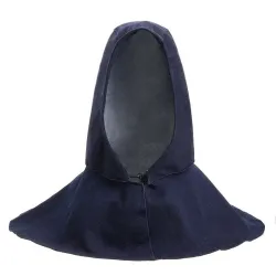 Head / neck protective safety hood - for welders - denim - flame retardantHelmets