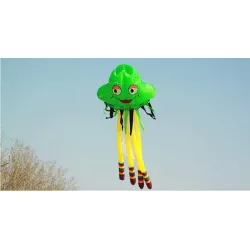 Large jellyfish - 3D octopus - kite - 5 mKites